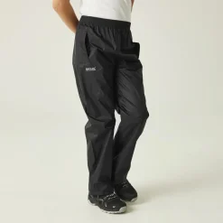 Regenkleding & -Laarzen-Regatta Pack It regenbroek junior black