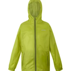 Regatta Pack It regenjas junior grenoble green< Regenkleding & -Laarzen