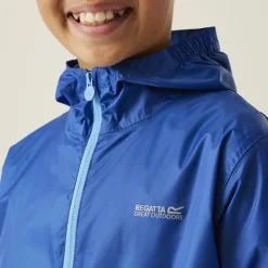 Regenkleding & -Laarzen-Regatta Pack It regenjas junior olympian blue elysium blue
