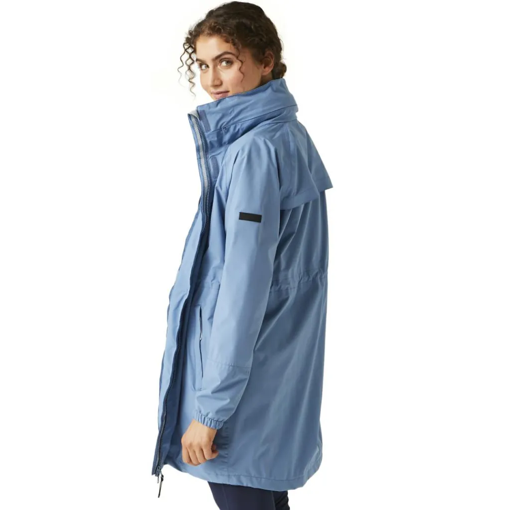 Outdoor Jack-Regatta Sagano parka outdoor jack dames coronet blue white