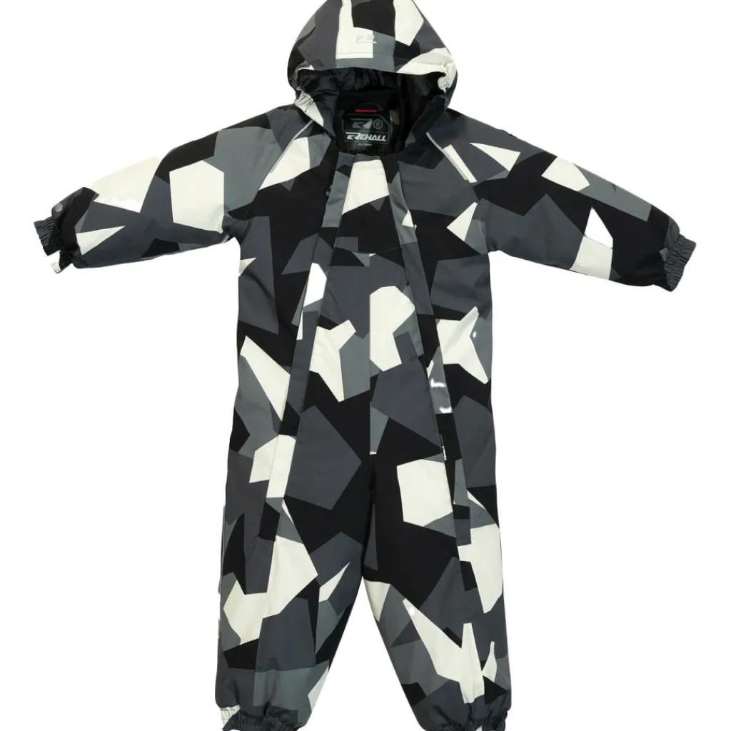 Skipakken|Wintersport-Rehall BAELEY-R skipak baby camo black