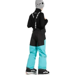 Wintersport|Skibroeken-Rehall Digger skibroek junior aqua black