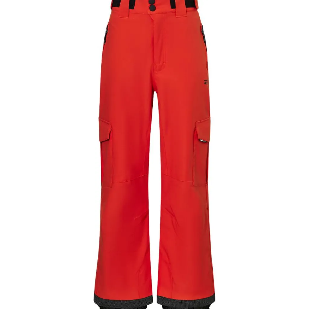 Skibroeken|Wintersport-Rehall ROOKY-R skibroek junior flame red