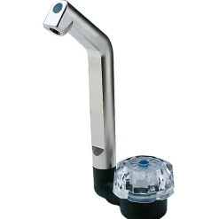 Kranen-Reich De Luxe koudwaterkraan zwart mat nikkel boorgat 16mm