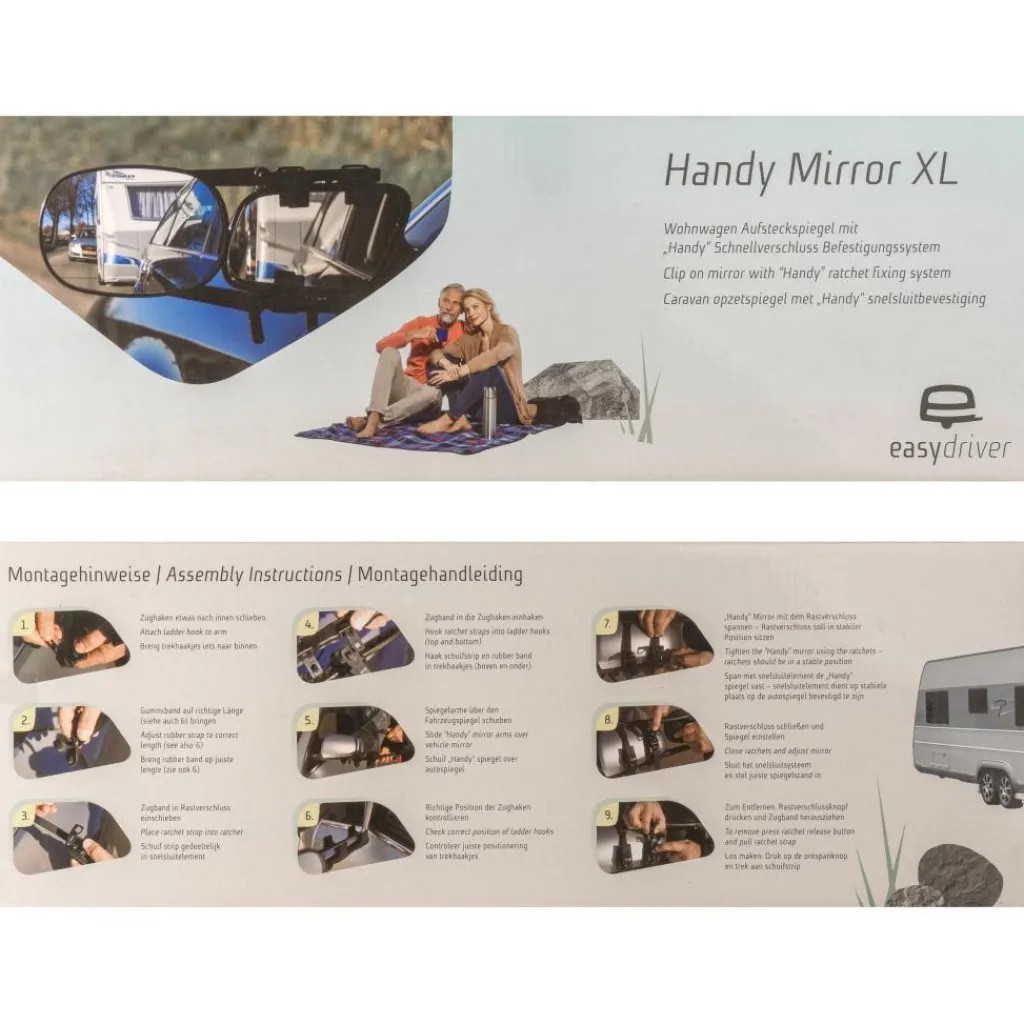 Spiegels-Reich Handy XL opzetspiegel