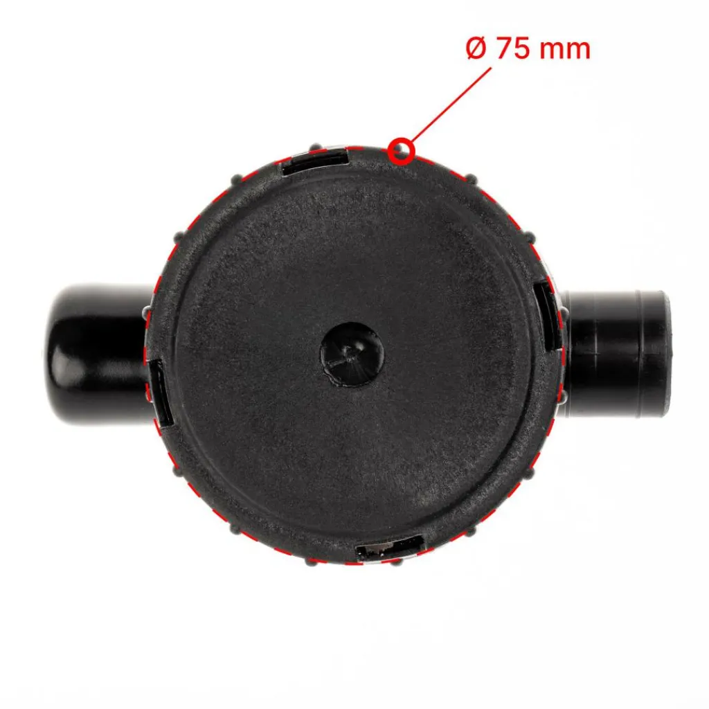 Tankdoorvoeren & Afvoerpluggen-Reich Sifon dubbele afvoerplug met RVS zeefje en afsluit