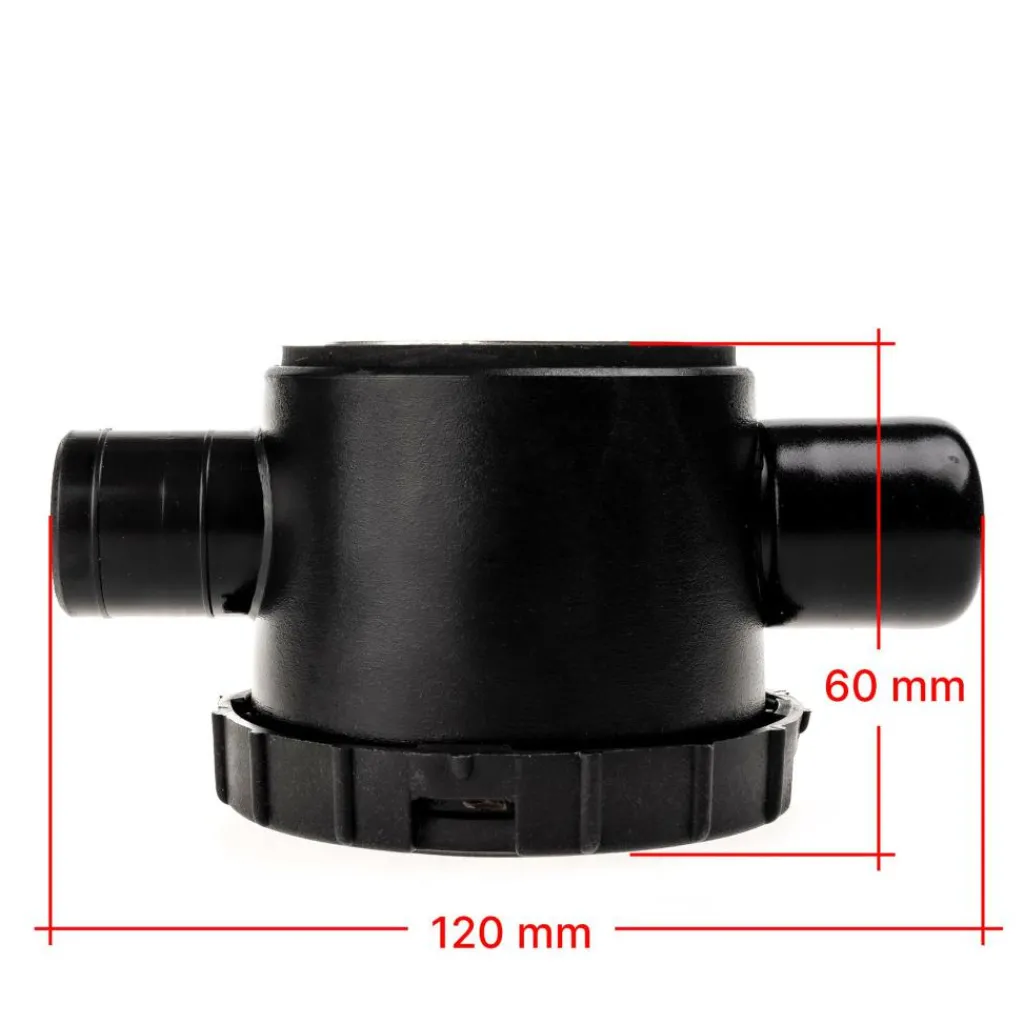 Tankdoorvoeren & Afvoerpluggen-Reich Sifon dubbele afvoerplug met RVS zeefje en afsluit