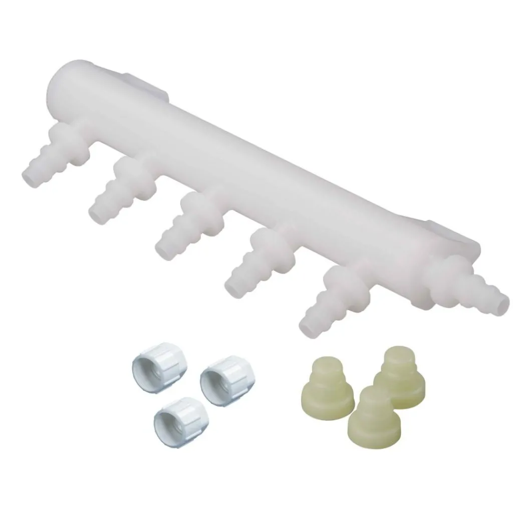 Reich waterverdeler 5 uitgangen< Tankdoorvoeren & Afvoerpluggen