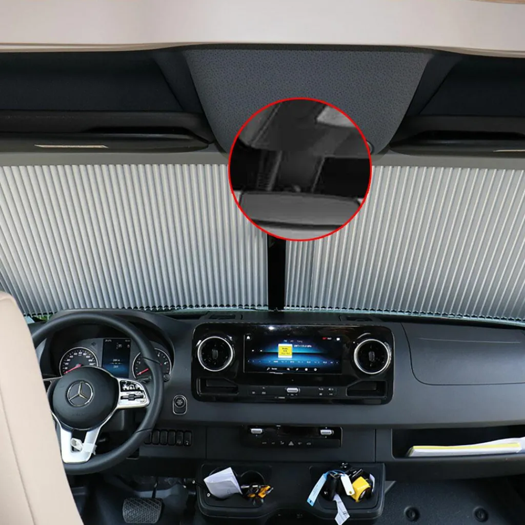 Remis Remifront 4 voorpaneel voor Mercedes Sprinter VS30 vanaf 2019 met sensorpakket klein< Wandbekleding & Gordijnen