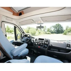 Wandbekleding & Gordijnen-Remis Remifront 4 voorpaneel voor Fiat Ducato X290  vanaf 2021 zonder sensoren