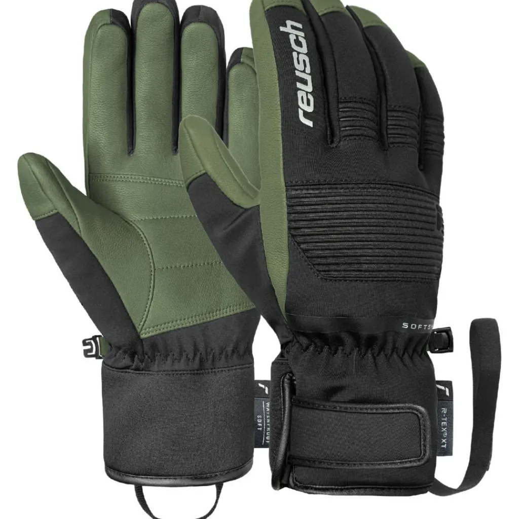 Handschoenen & Wanten|Wintersport-Reusch Andy R-TEX XT handschoenen heren black burnt olive