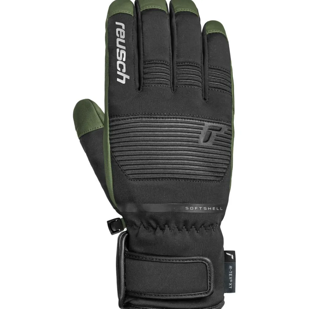 Handschoenen & Wanten|Wintersport-Reusch Andy R-TEX XT handschoenen heren black burnt olive