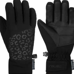 Reusch Beatrix R-TEX XT handschoenen junior black black  leopard< Handschoenen & Wanten|Wintersport