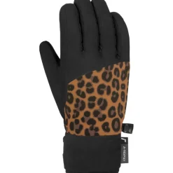 Reusch Beatrix R-TEX XT handschoenen junior black brown leopard< Handschoenen & Wanten|Wintersport