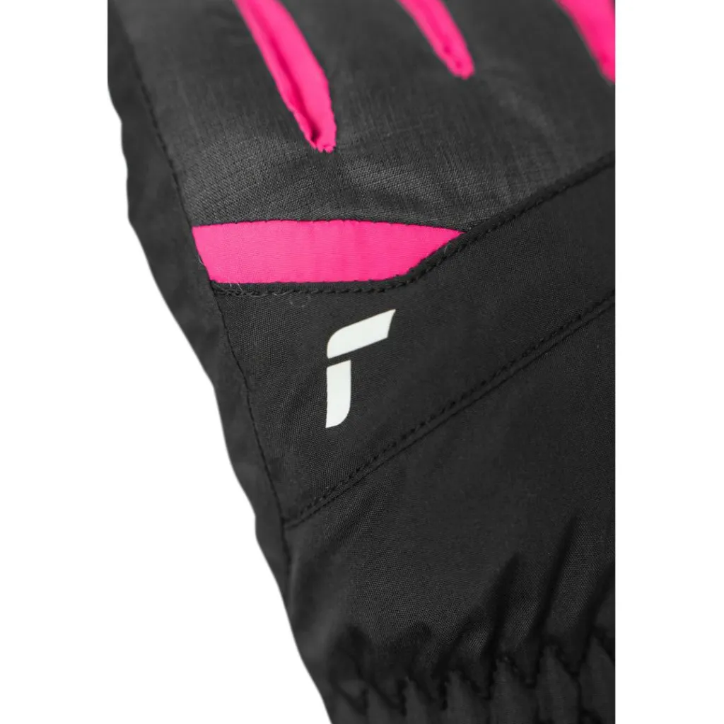 Handschoenen & Wanten|Wintersport-Reusch Bennet R-TEX XT handschoenen junior black black melange pink glo