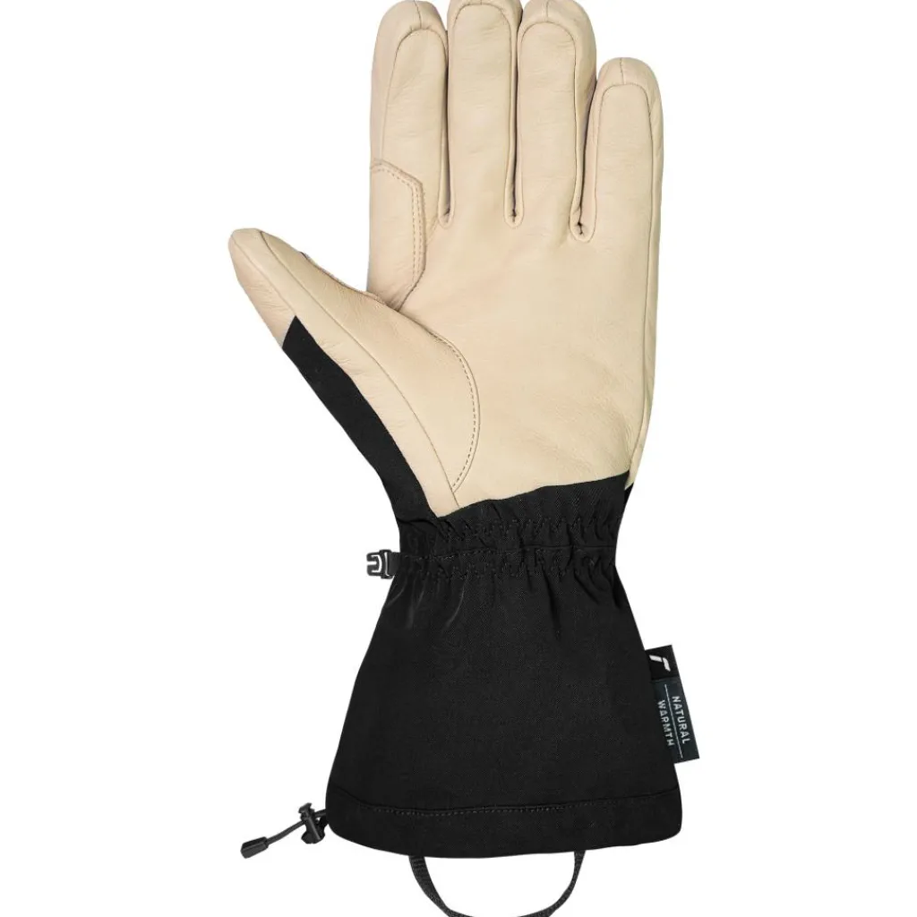 Handschoenen & Wanten|Wintersport-Reusch Duality R-WOOL handschoenen heren tan black