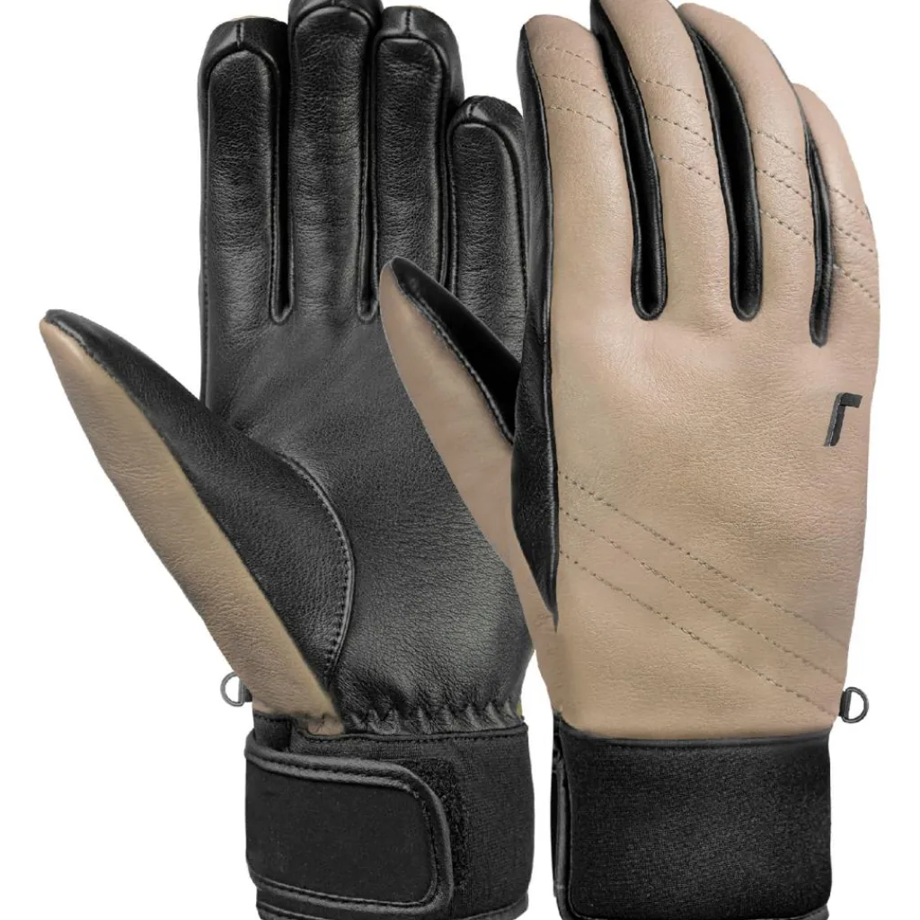 Handschoenen & Wanten|Wintersport-Reusch Jodie handschoenen dames warm sand black