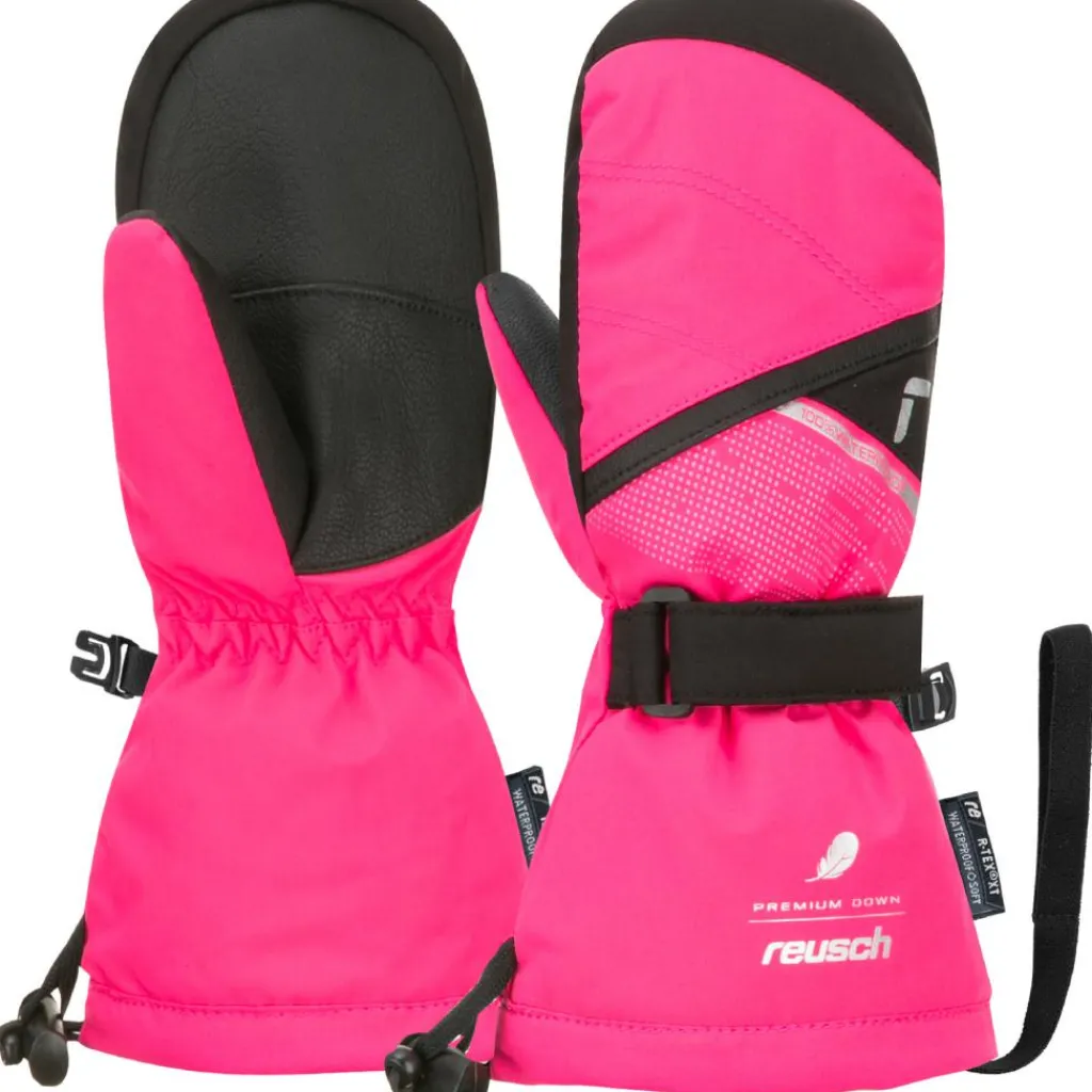 Handschoenen & Wanten|Wintersport-Reusch Kaden Down R-TEX XT wanten junior pink glo