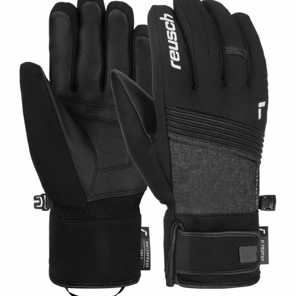 Handschoenen & Wanten|Wintersport-Reusch Louis R-TEX XT handschoenen heren black black melange