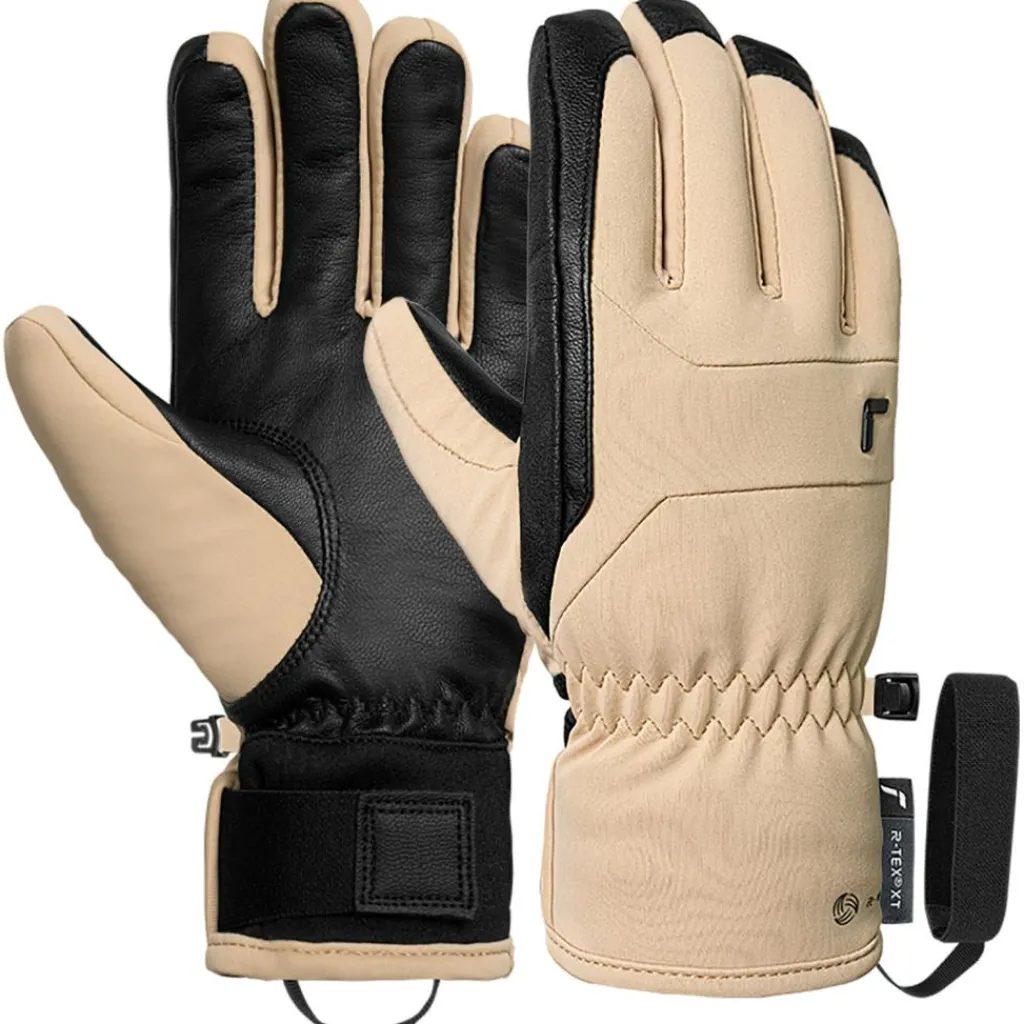 Reusch Mesa R-TEX XT handschoenen dames cuban sand black< Handschoenen & Wanten|Wintersport