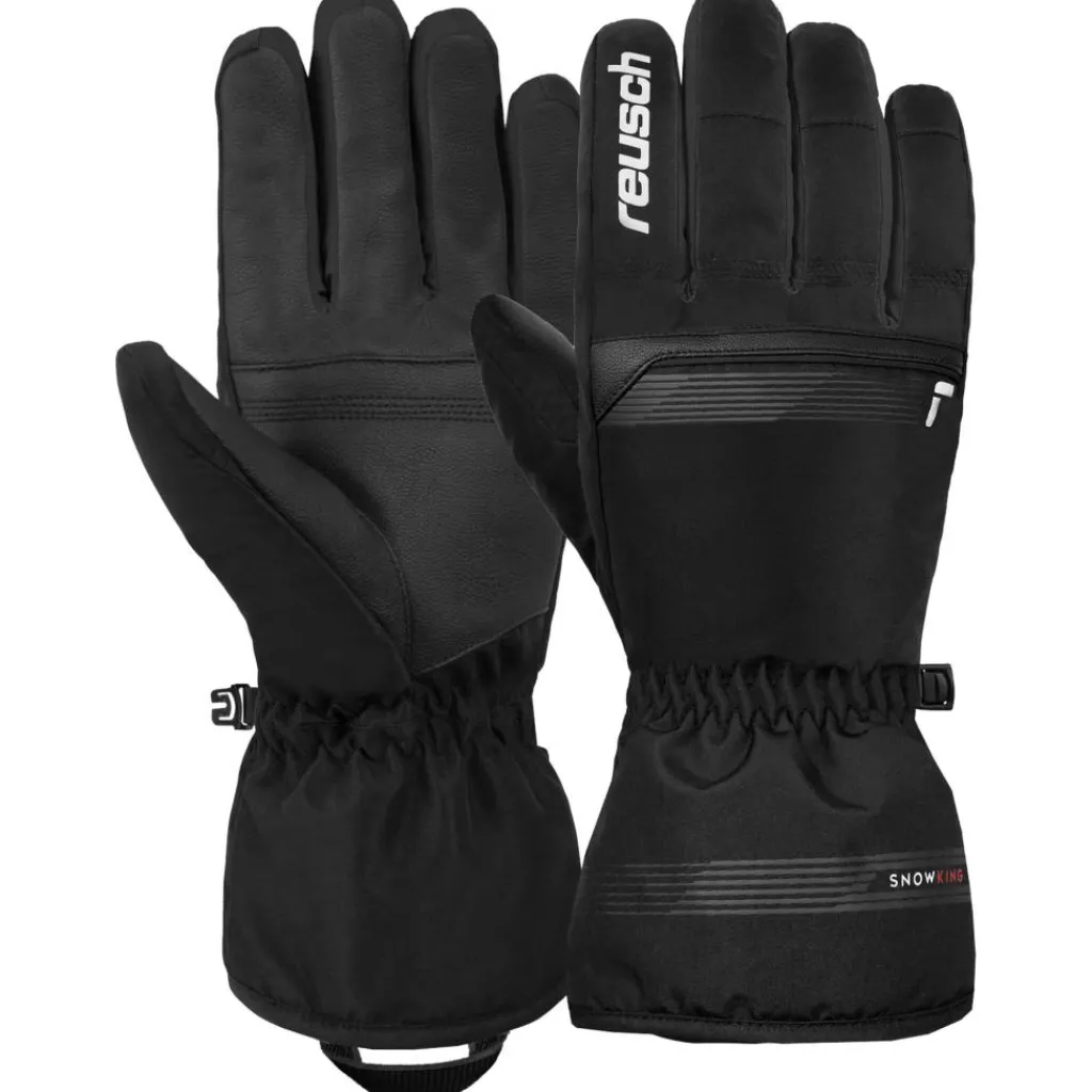 Handschoenen & Wanten|Wintersport-Reusch Snow King handschoenen black white