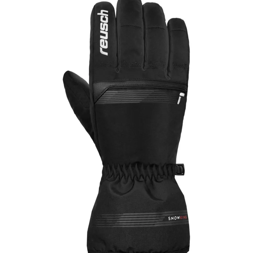 Handschoenen & Wanten|Wintersport-Reusch Snow King handschoenen black white