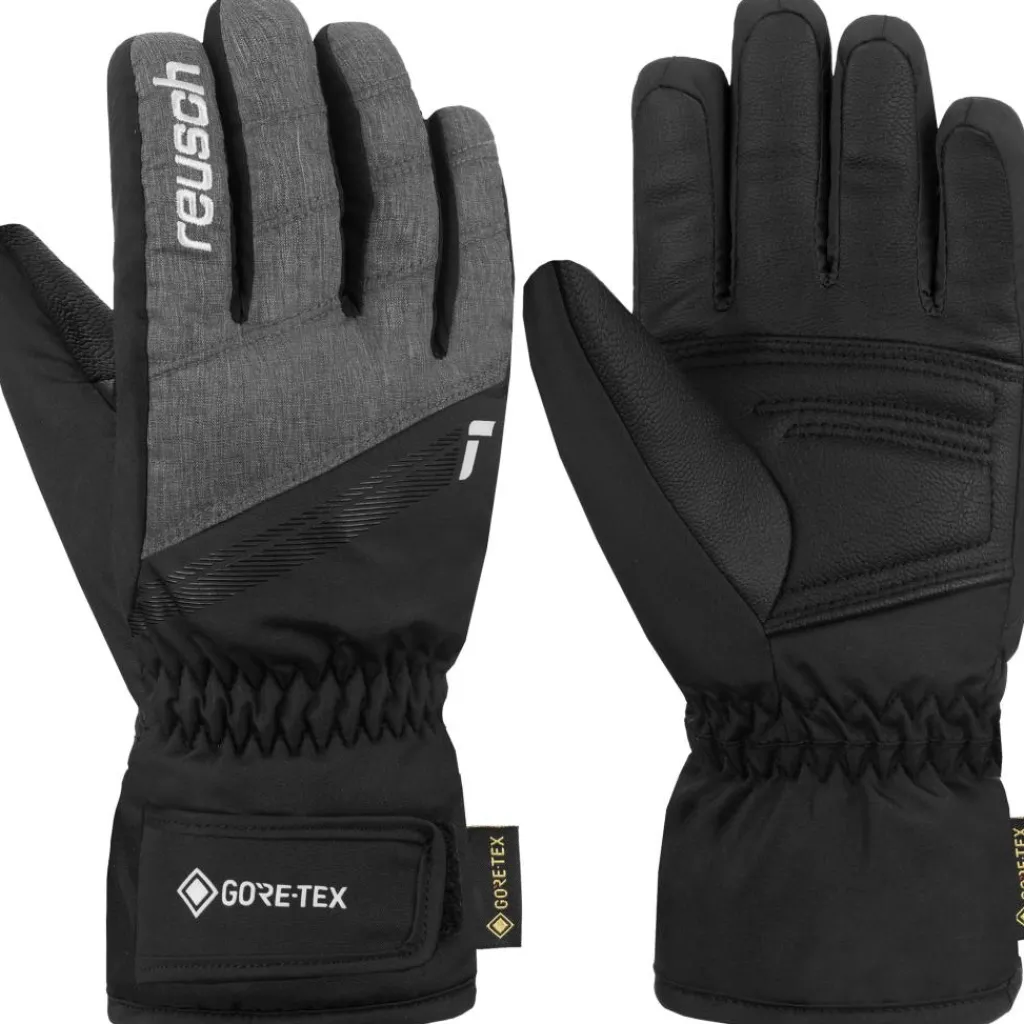 Handschoenen & Wanten|Wintersport-Reusch Tommy GORE-TEX handschoenen junior black black melange