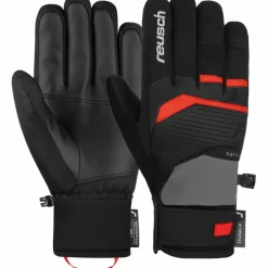 Reusch Venom R-TEX XT handschoenen heren steel gray fire red< Handschoenen & Wanten|Wintersport