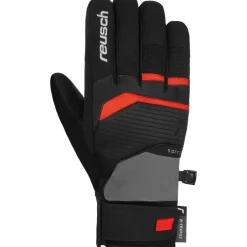 Reusch Venom R-TEX XT handschoenen heren steel gray fire  red< Handschoenen & Wanten|Wintersport