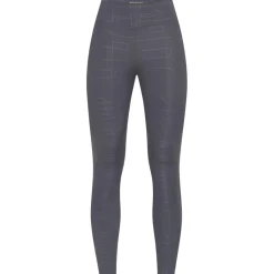 Sportbroek-Röhnisch 112231 sportlegging dames dk plum emboss
