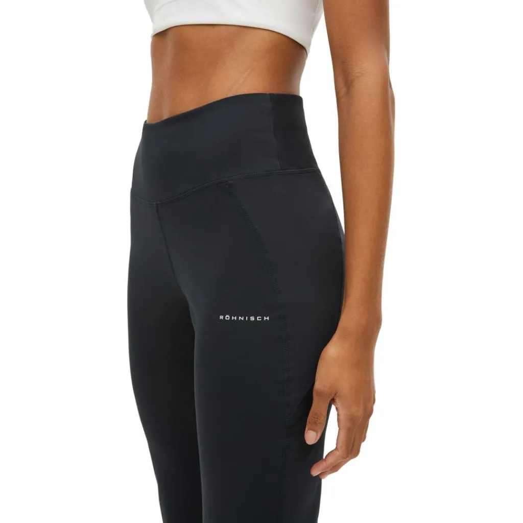 Sportbroek-Röhnisch Flattering High Waist trainingsbroek dames black