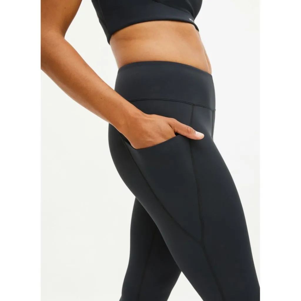 Röhnisch Flattering Regular Waist sportlegging dames black< Sportbroek