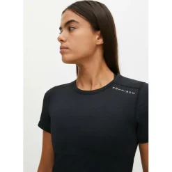 Röhnisch Jacquard shirt dames black< Sportshirt