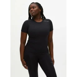 Röhnisch Jacquard shirt dames black< Sportshirt