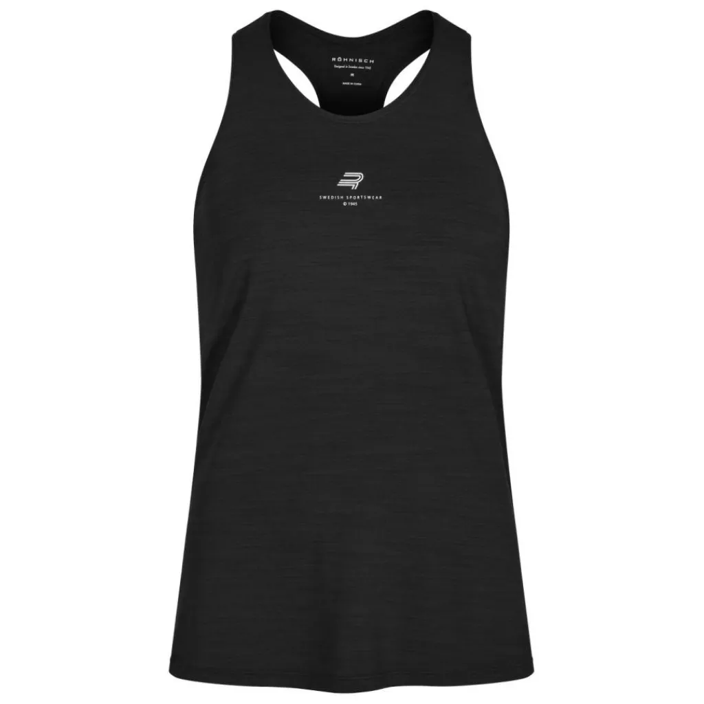 Röhnisch Motion Racerback tanktop dames black< Sportshirt