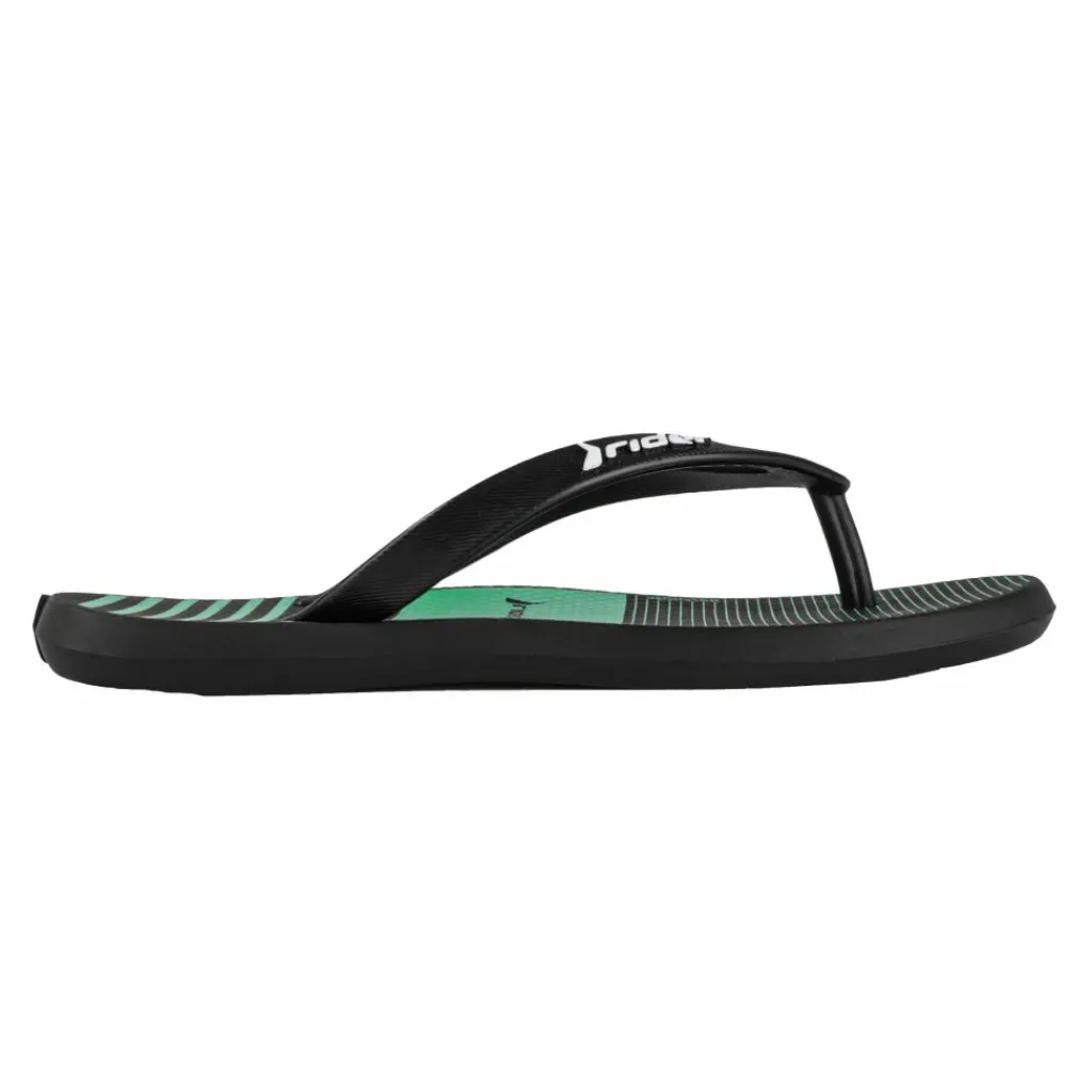 Rider R1 Style Kids slippers junior black green< Slippers