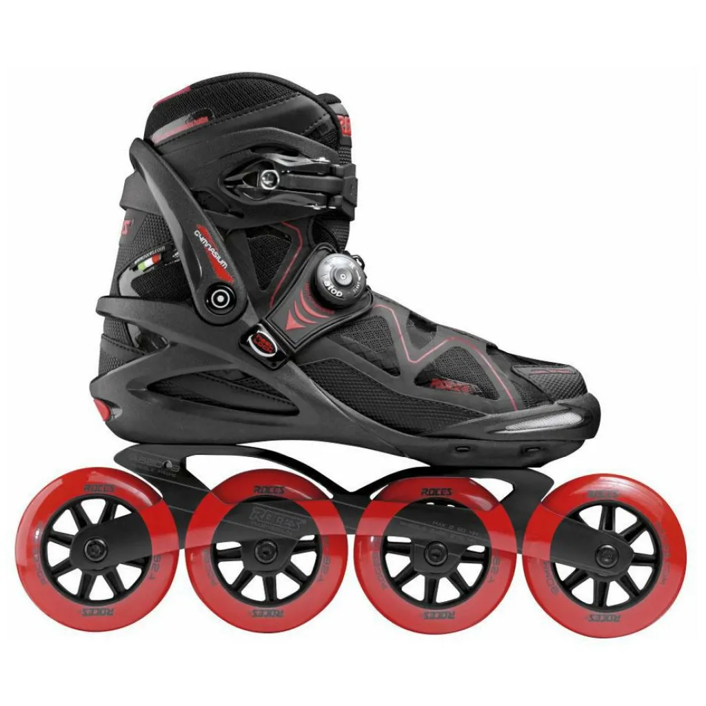 Roces Gymnasium M 2.0 TIF inline skates heren black red< Inline Skates