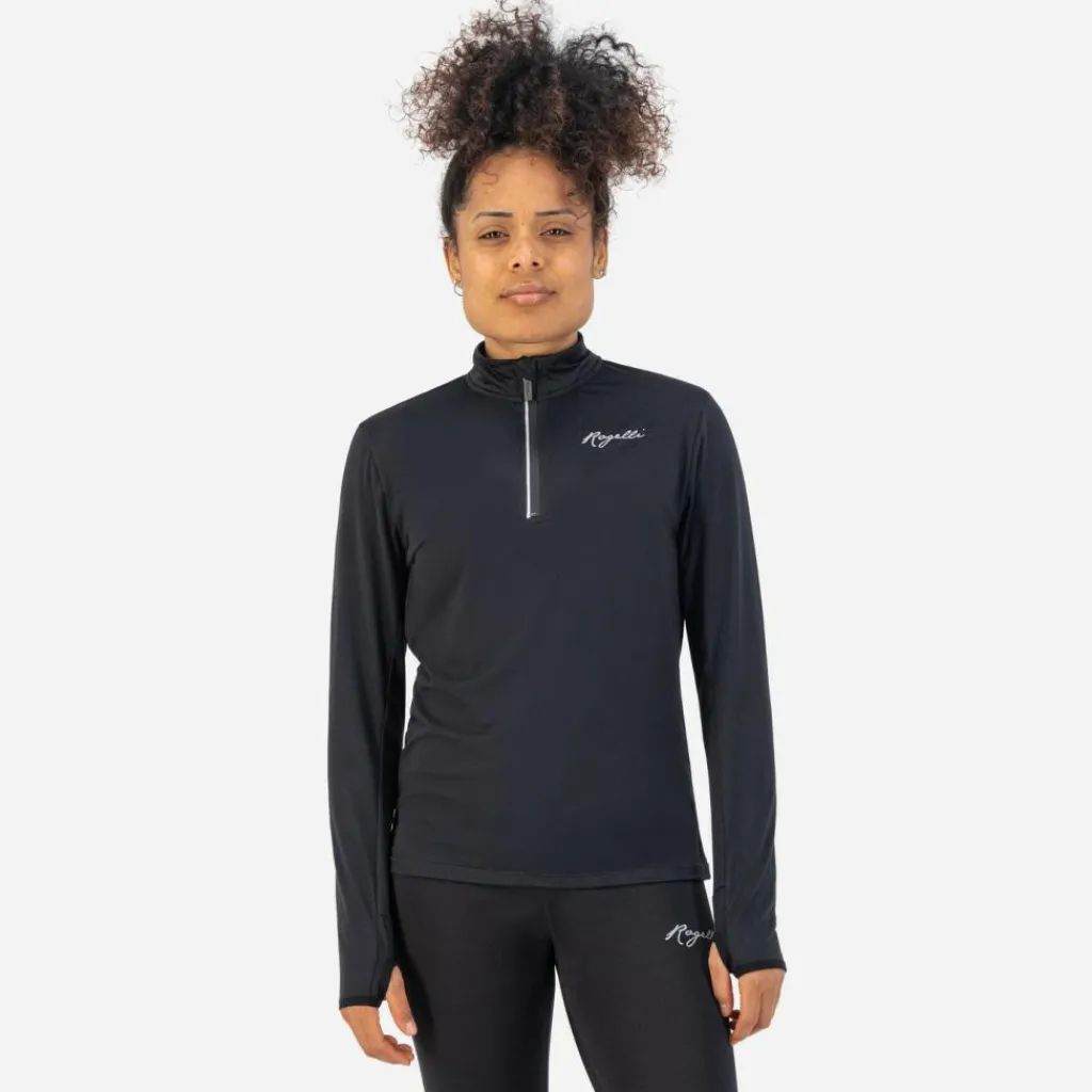 Hardloopkleding-Rogelli Core hardloopshirt dames zwart