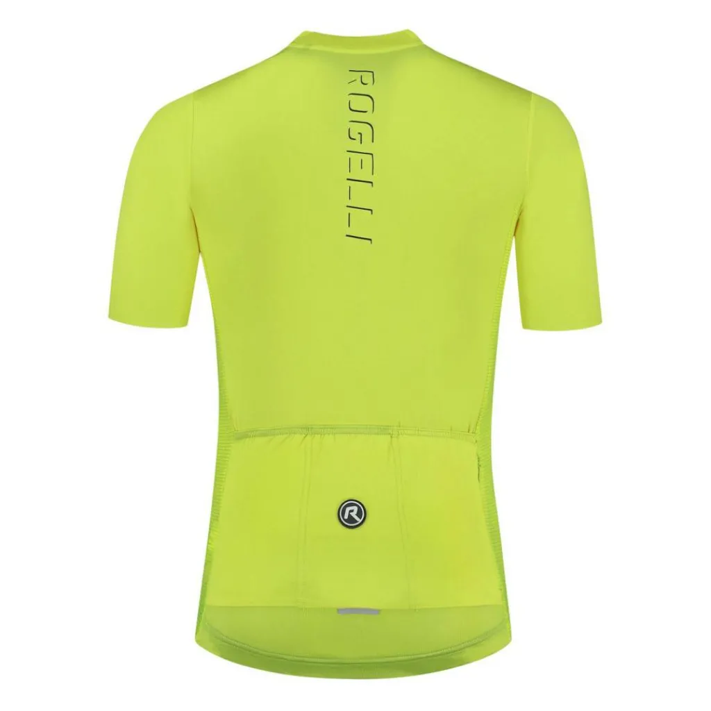 Rogelli Distance fietsshirt heren lime< Fietskleding