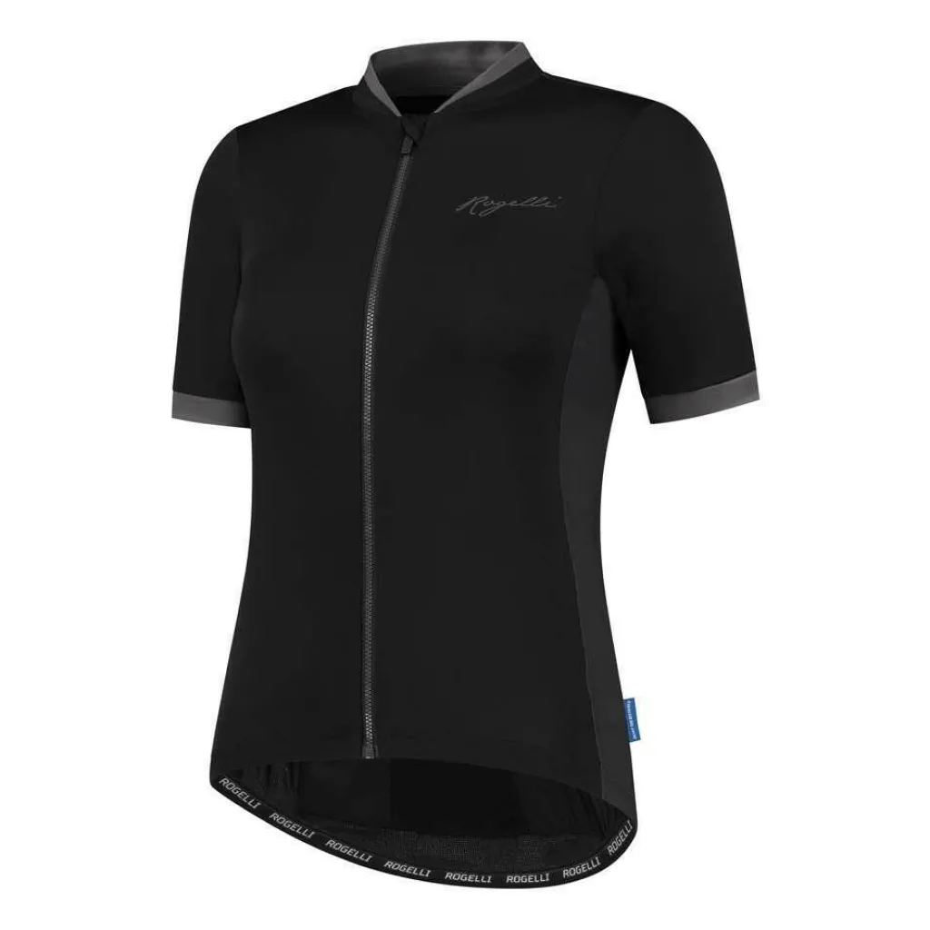 Fietskleding-Rogelli Essential fietsshirt dames zwart