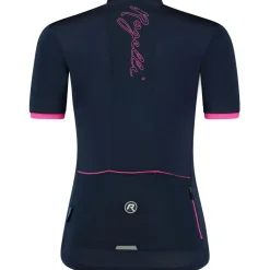 Rogelli Essential fietsshirt dames blauw roze< Fietskleding