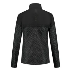 Rogelli Essential Hi Vis hardloopjack dames zwart  reflection< Hardloopkleding