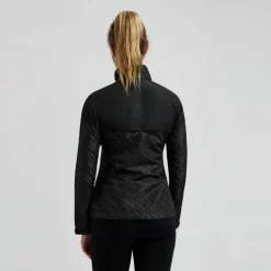 Rogelli Essential Hi Vis hardloopjack dames zwart  reflection< Hardloopkleding