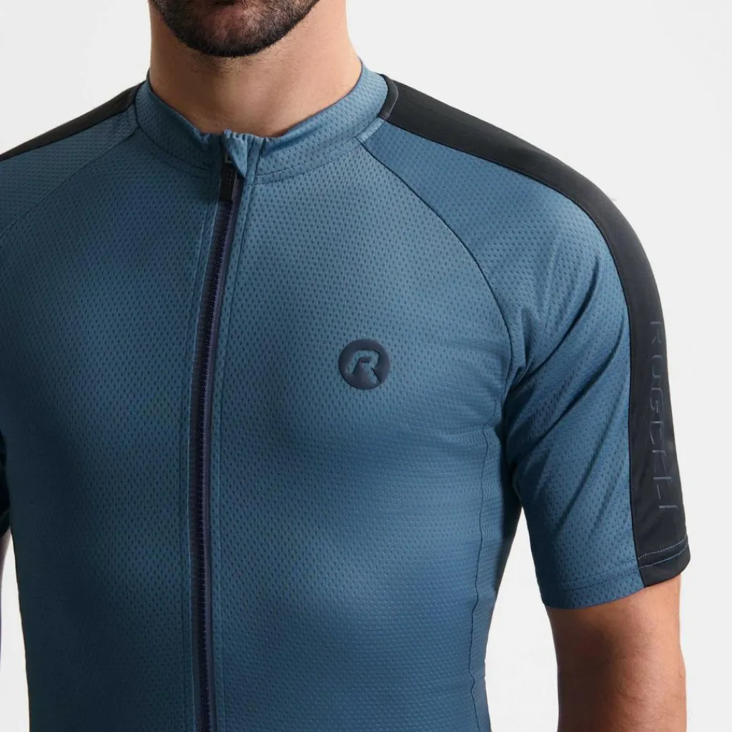 Fietskleding-Rogelli Explore fietsshirt heren blauw