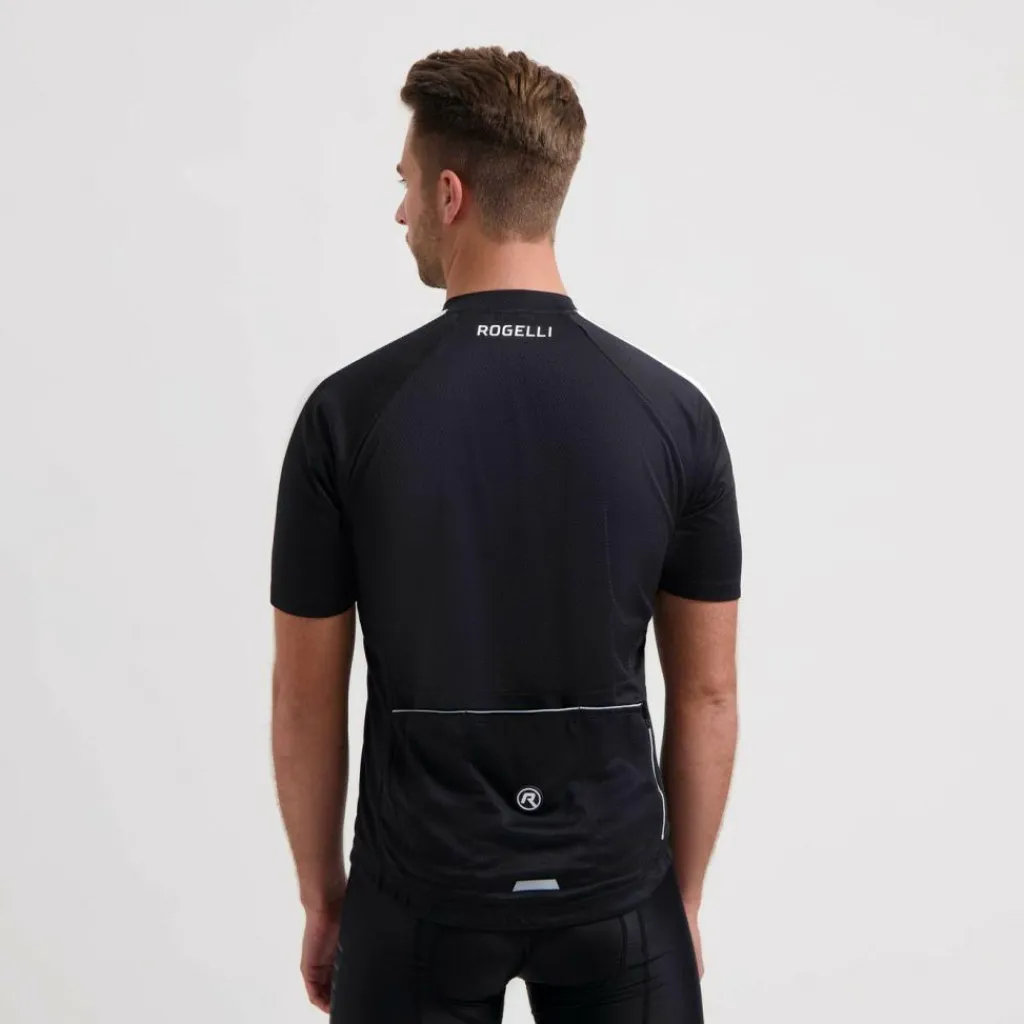 Fietskleding-Rogelli Explore fietsshirt heren zwart wit