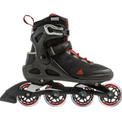 Rollerblade Macroblade 80 inline skates heren black red< Inline Skates