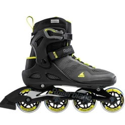 Rollerblade Macroblade 80 inline skates heren black lime< Inline Skates
