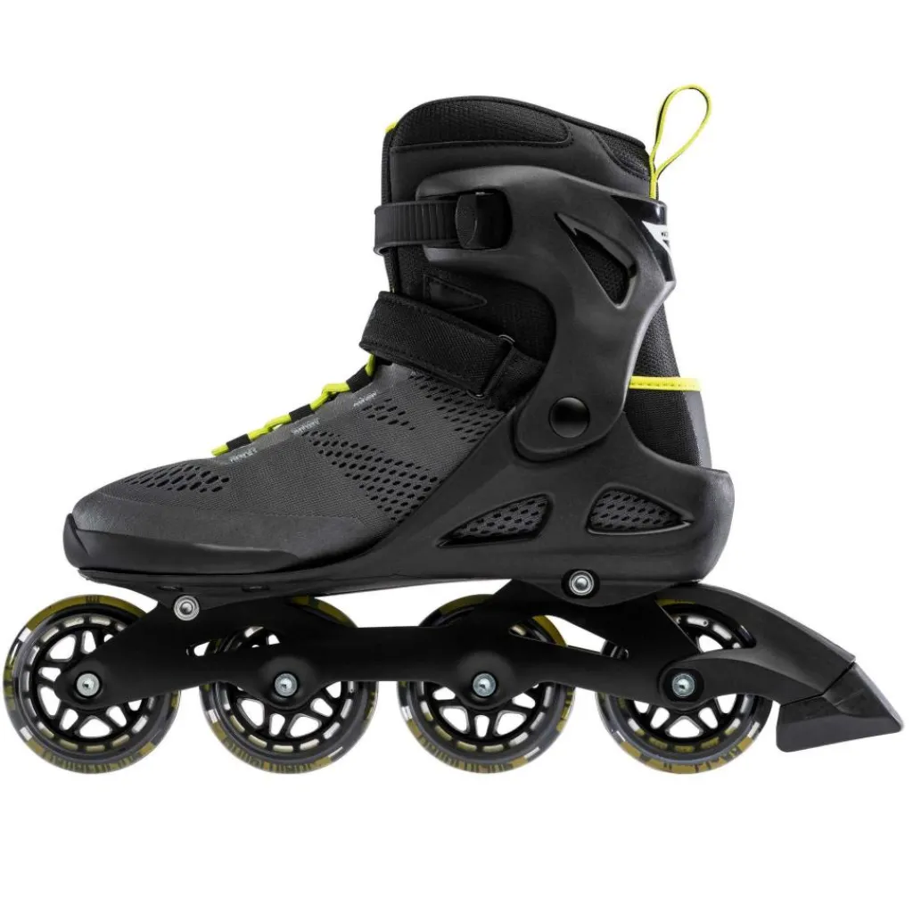 Rollerblade Macroblade 80 inline skates heren black lime< Inline Skates