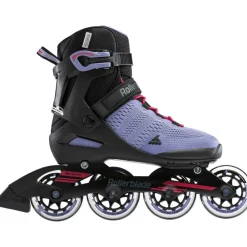 Inline Skates-Rollerblade Sirio 84 inline skates dames smokey purple hot pink