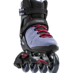 Inline Skates-Rollerblade Sirio 84 inline skates dames smokey purple hot  pink